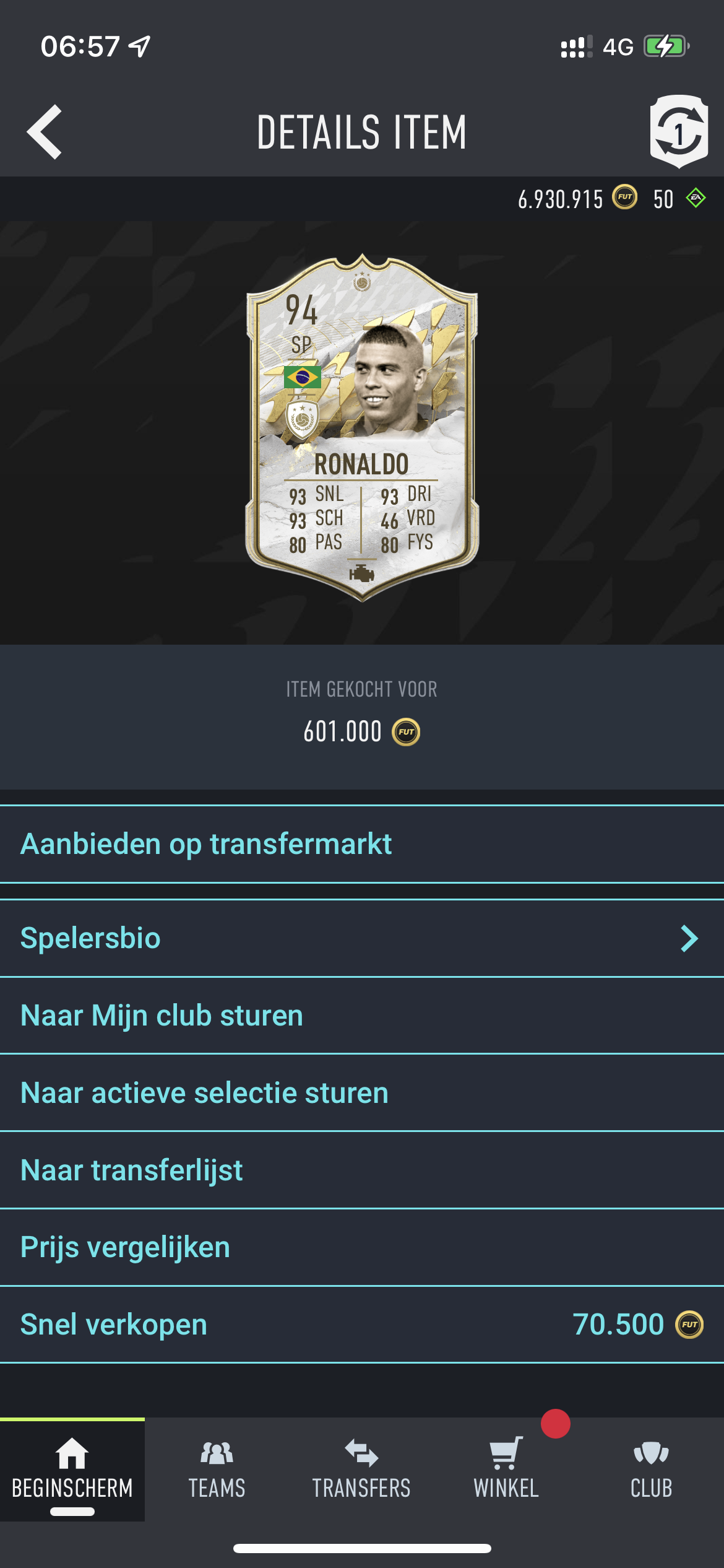 Ronaldo snipe by Futinator Plus FIFA22